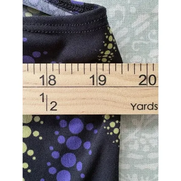 Axcess Sleeveless Trapeze Dress Retro Mod Boho Pop Art Maximalist Abstract | M - Picture 9 of 9